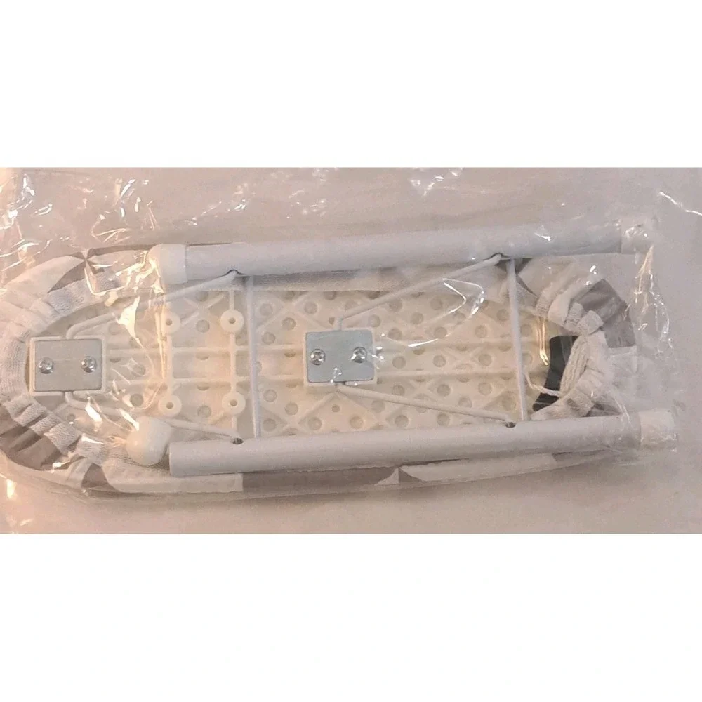 Oedema Mini Sleeve Ironing Board Tabletop Portable Gray White Foldable New